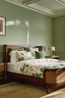 Canggu Acacia Cane Bed