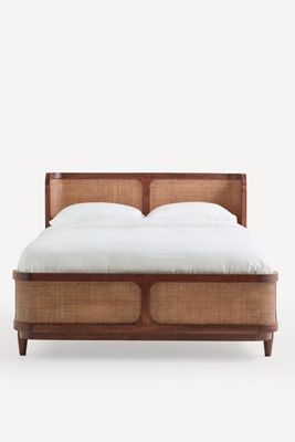 Canggu Acacia Cane Bed