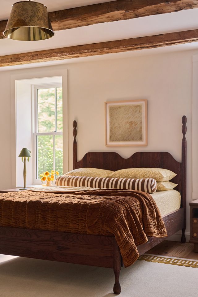 Rowan Oak Wood Bed #7