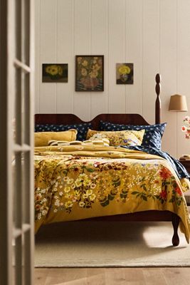 Rowan Oak Wood Bed