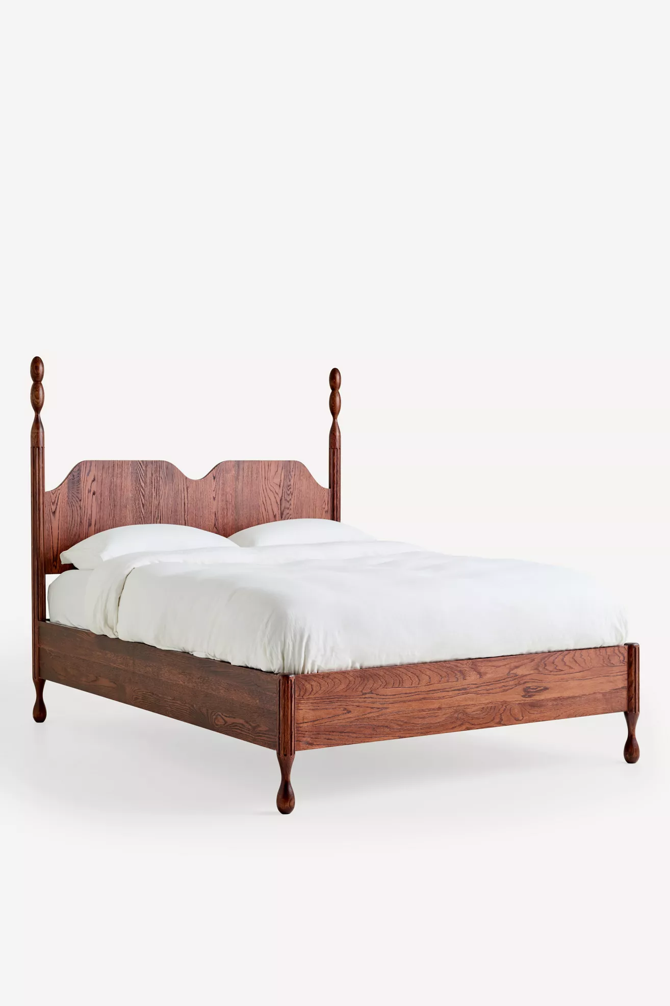 Rowan Oak Wood Bed - thumbnail 4