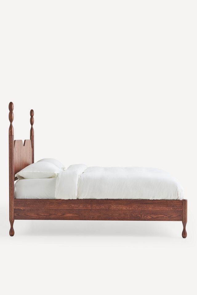 Rowen Oak Wood Bed #2