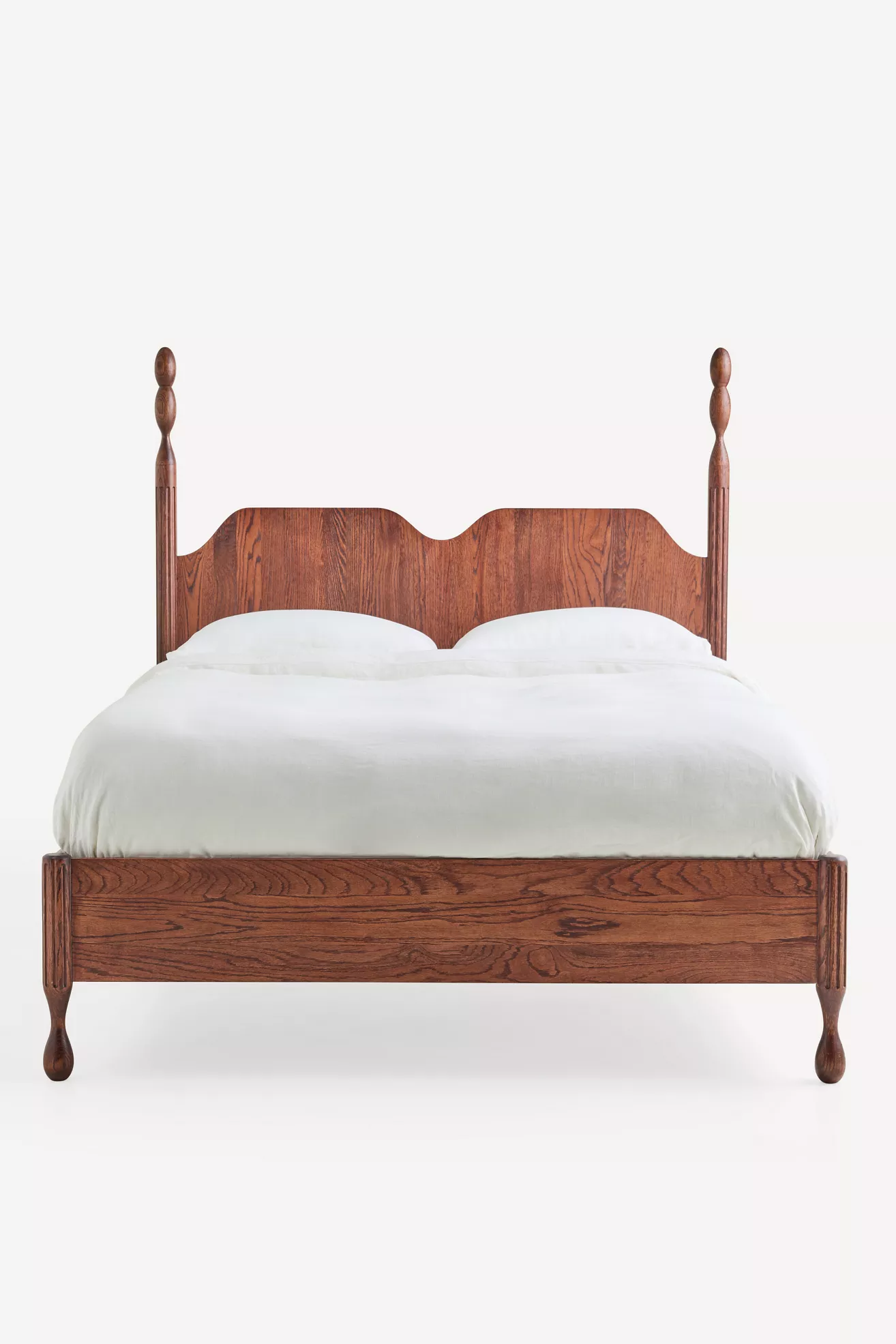 Rowan Oak Wood Bed - thumbnail 3