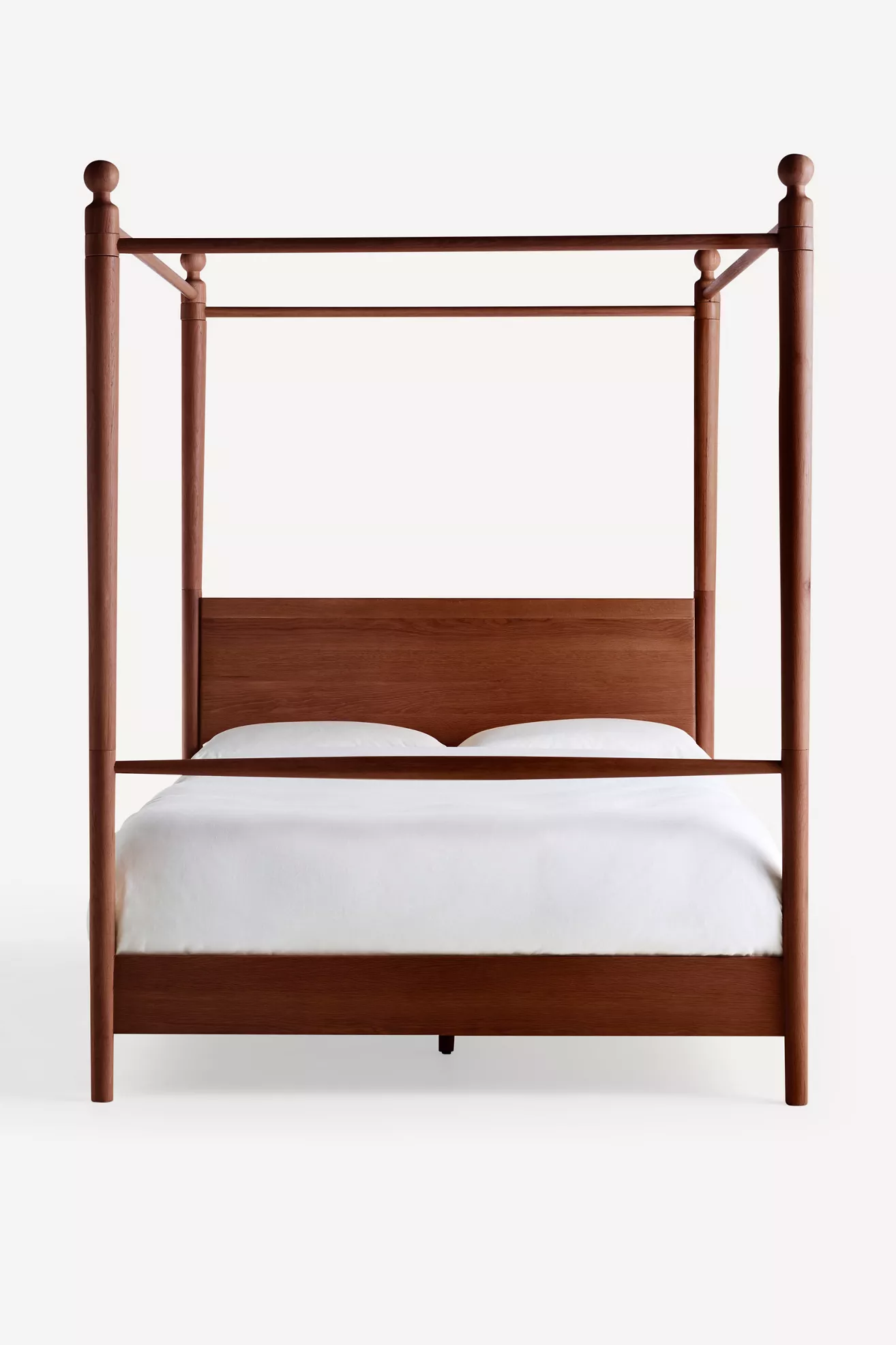 Roma Oak Canopy Bed - thumbnail 9