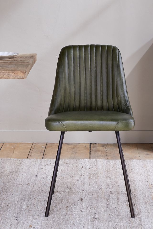 nkuku Harsha Leather Dining Chair #2