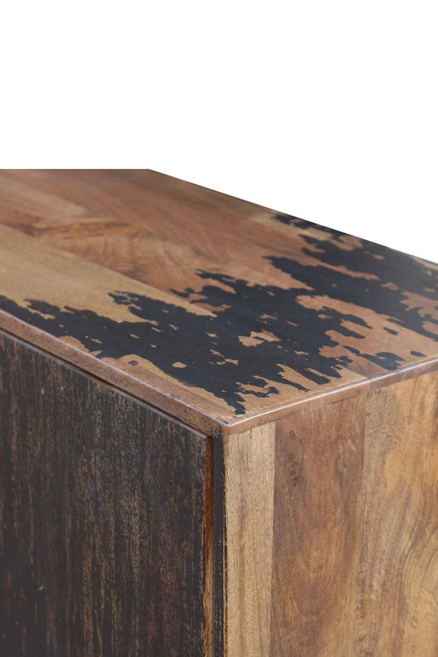 Artists Rustic Tropical Wood Sideboard #3