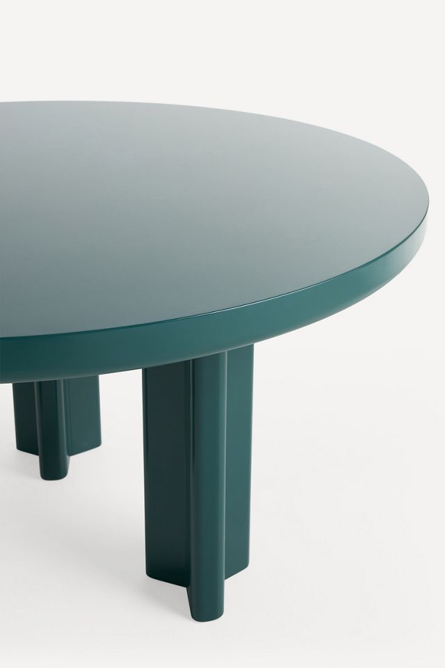 Winton Round Lacquered 54" Dining Table #3