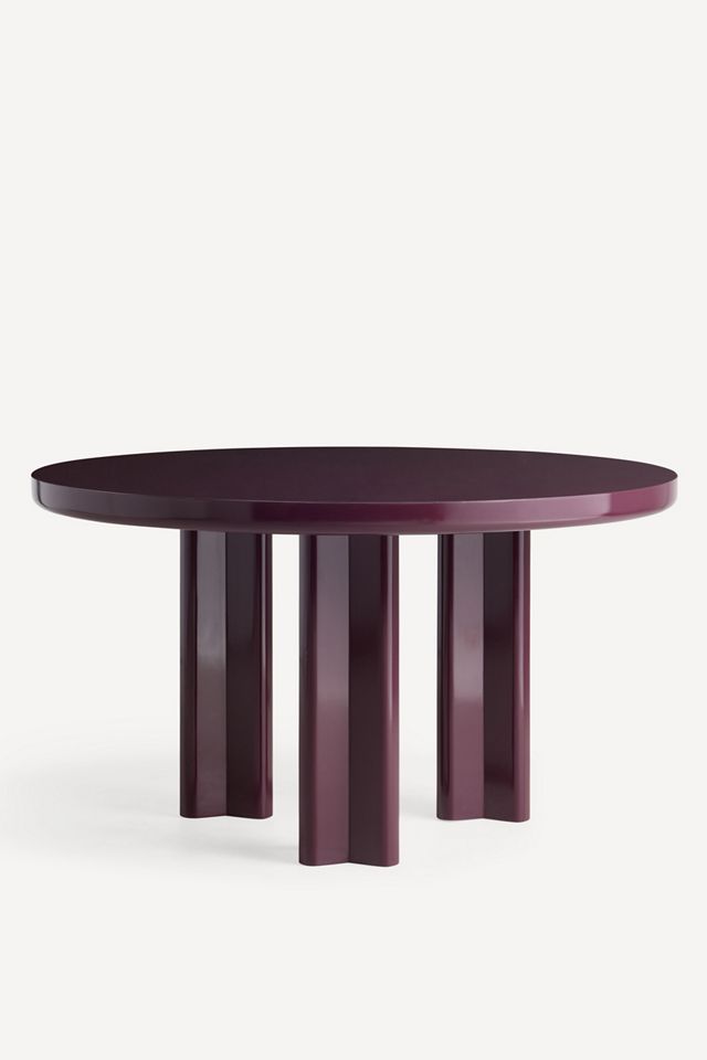 Winton Round Lacquered 54" Dining Table #1