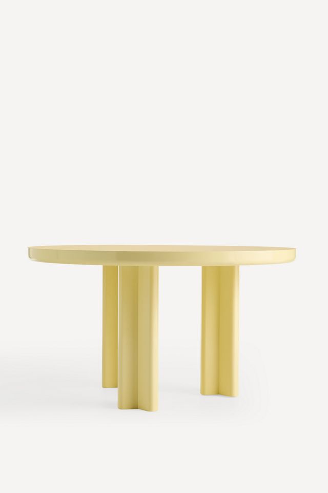 Winton Round Lacquered 54" Dining Table #2