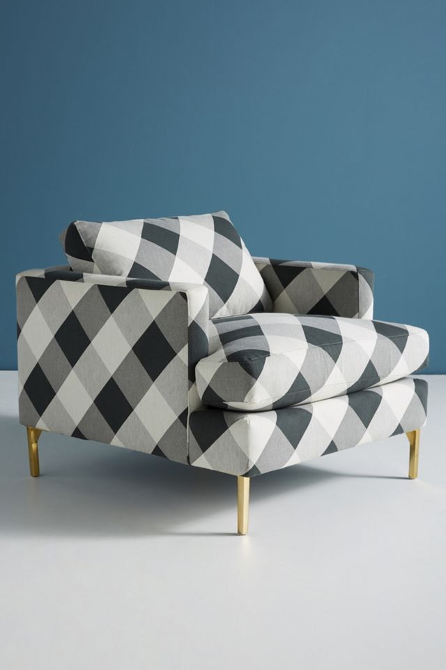 Buffalo Check Bowen Chair #2