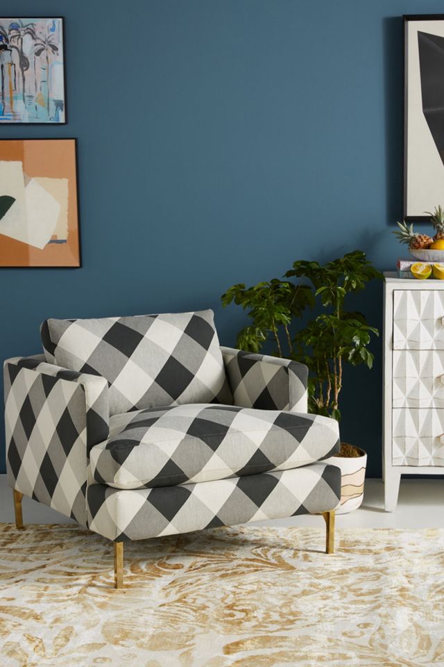 Buffalo Check Bowen Chair