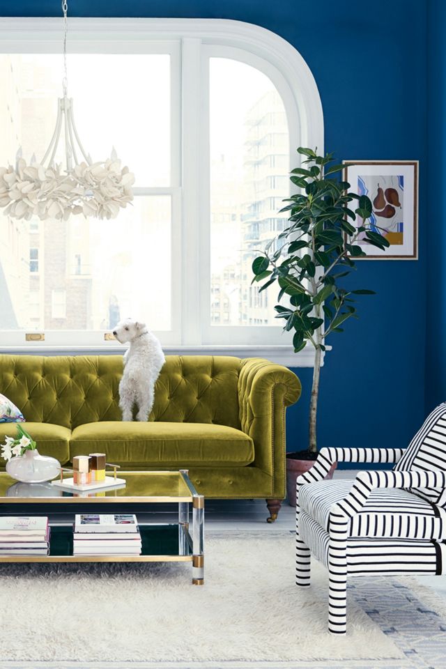 Banded Stripe Delaney Chair #6
