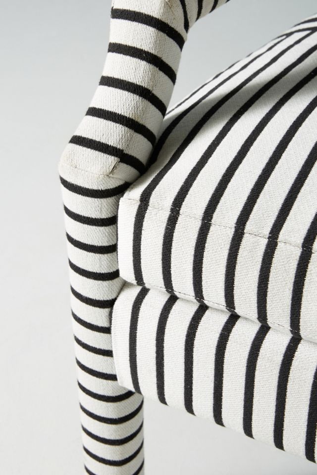 Banded Stripe Delaney Chair #4