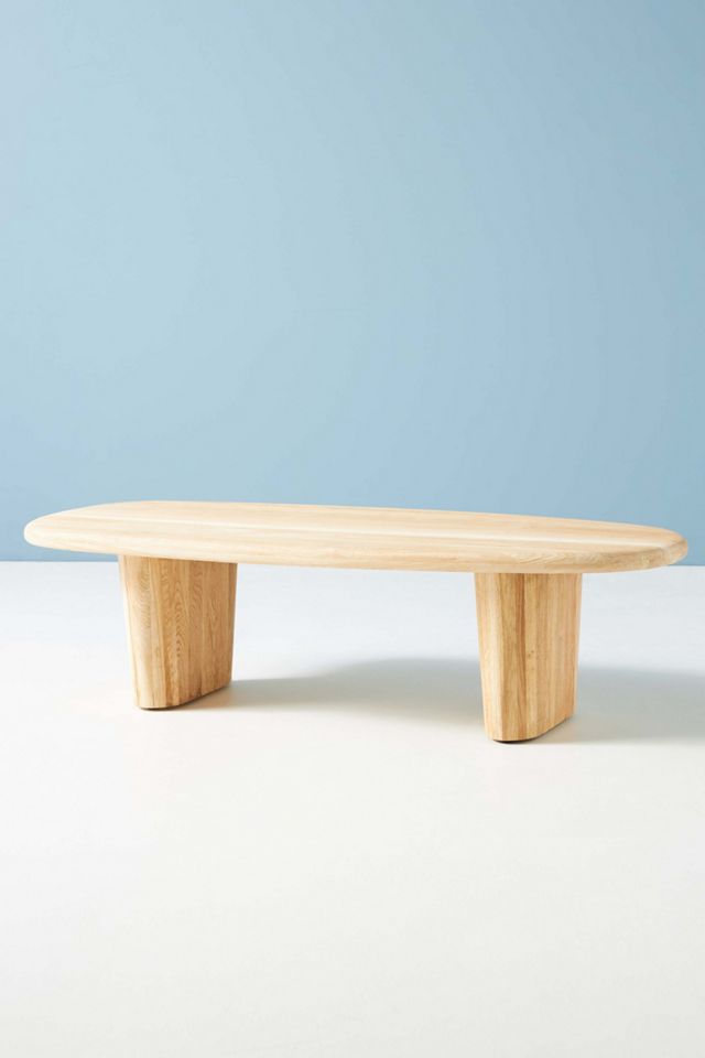 Kalle Sculptural Oak Coffee Table #3