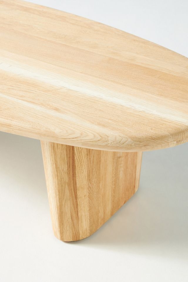 Kalle Sculptural Oak Coffee Table #4