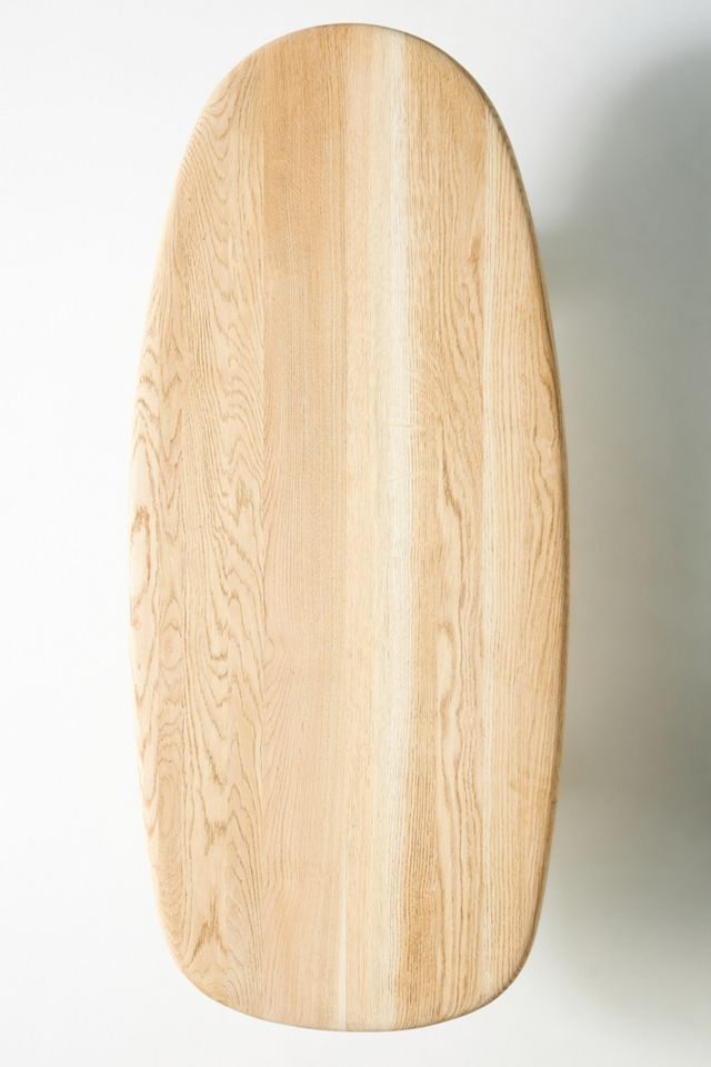 Kalle Sculptural Oak Coffee Table #5