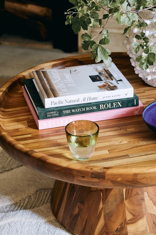 Masaya & Co. Teak Batea Coffee Table #7