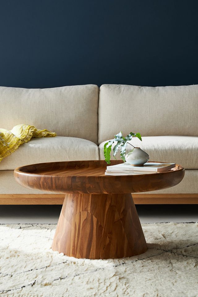 Anthropologie live deals edge coffee table