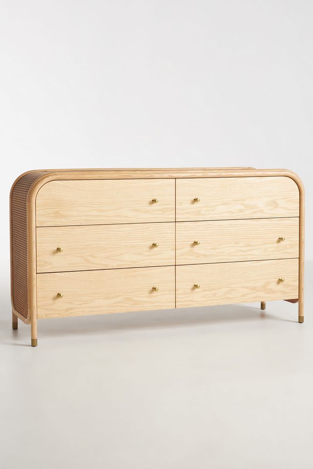 Heatherfield Rattan Top Chest of Drawers #6