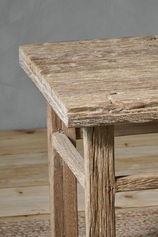 nkuku Ibo Wood Side Table  #1