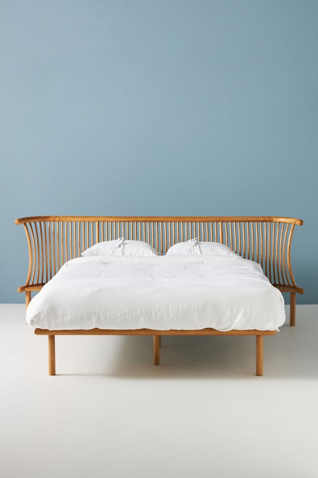 Mathilde Ash Wood King Size Bed Frame with Bedside Tables #2