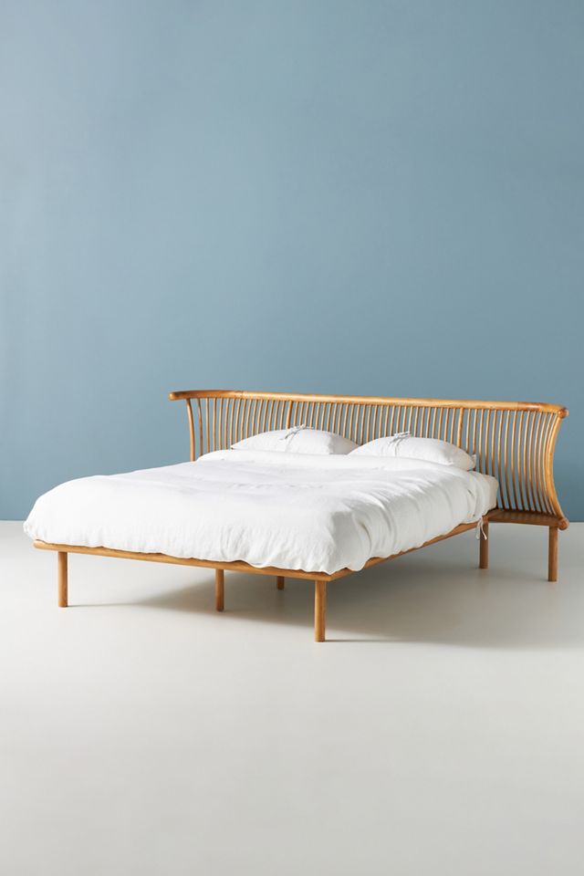 Mathilde Ash Wood King Size Bed Frame with Bedside Tables #3