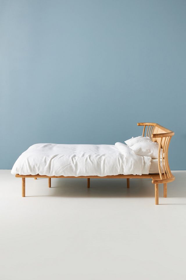 Mathilde Ash Wood King Size Bed Frame with Bedside Tables #4