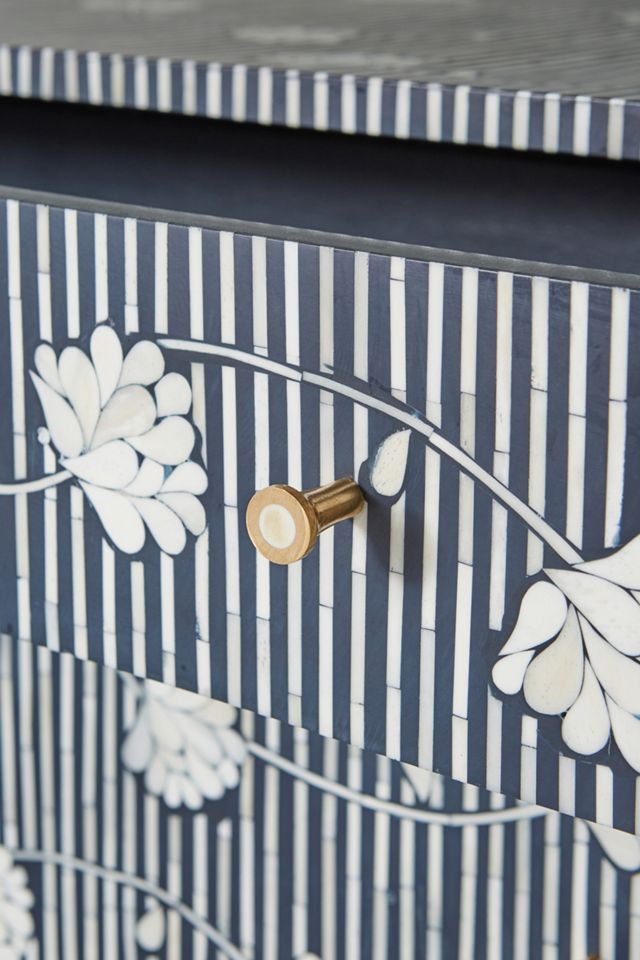 Ada Inlay Three-Drawer Dresser #2
