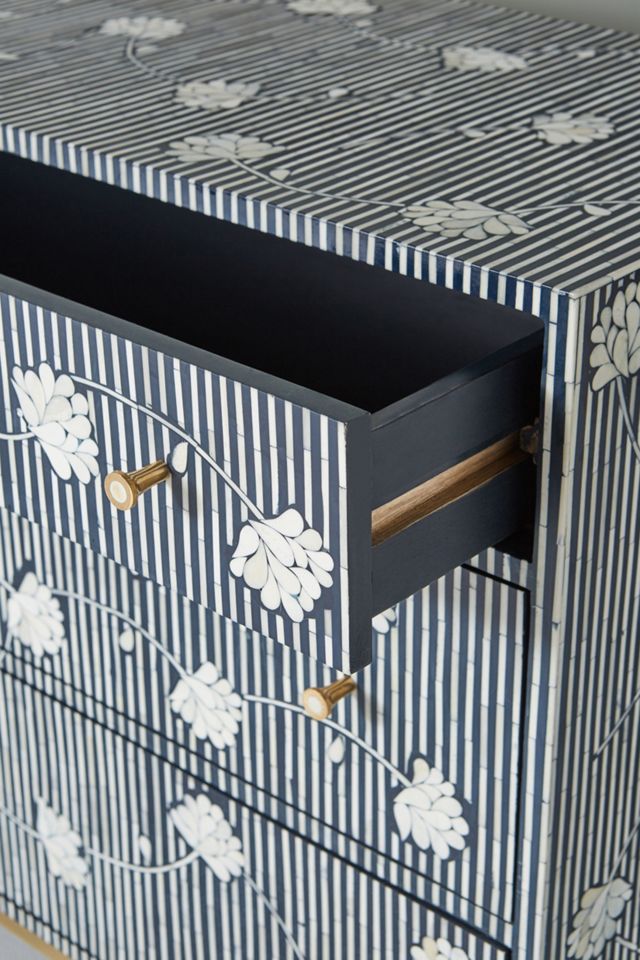 Ada Inlay Three-Drawer Dresser #3