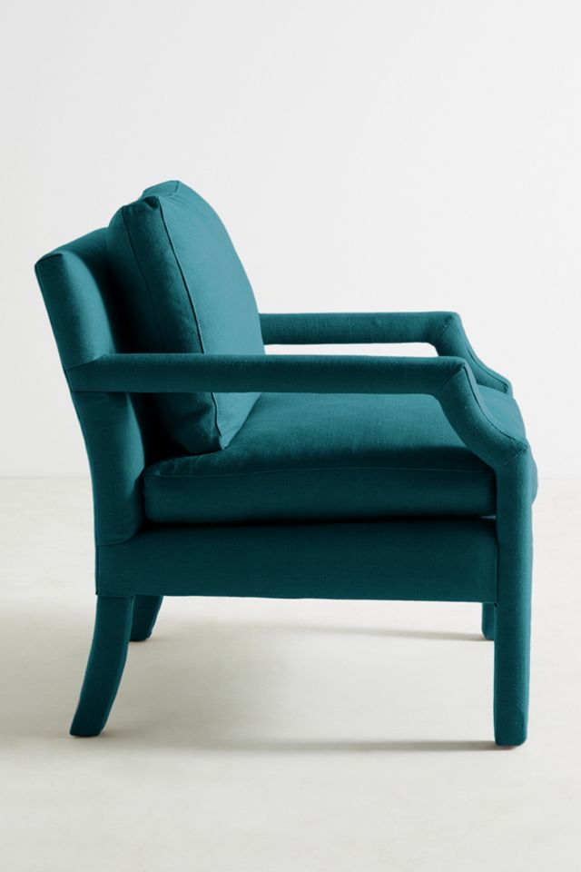 Belgian Linen Delaney Chair #2