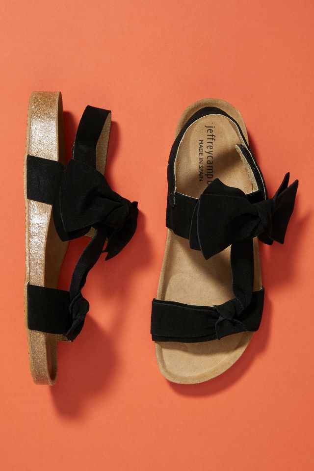 Jeffrey campbell hot sale suede sandals