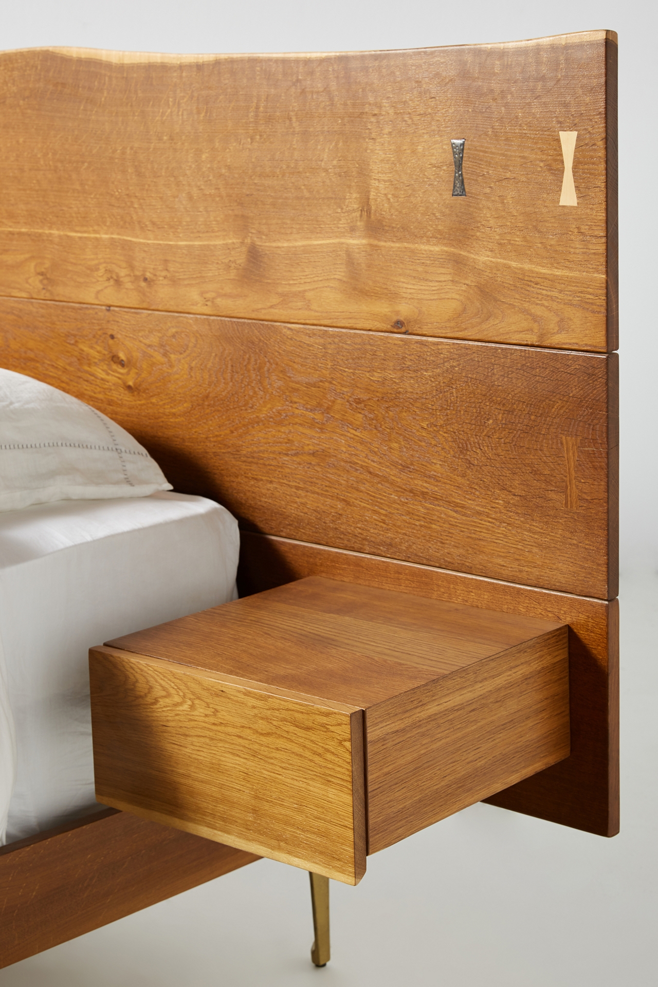 Prana Live-Edge Nightstand Bed