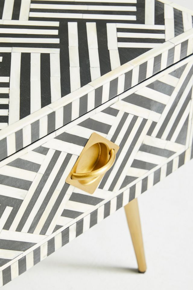Optical Inlay Coffee Table #3