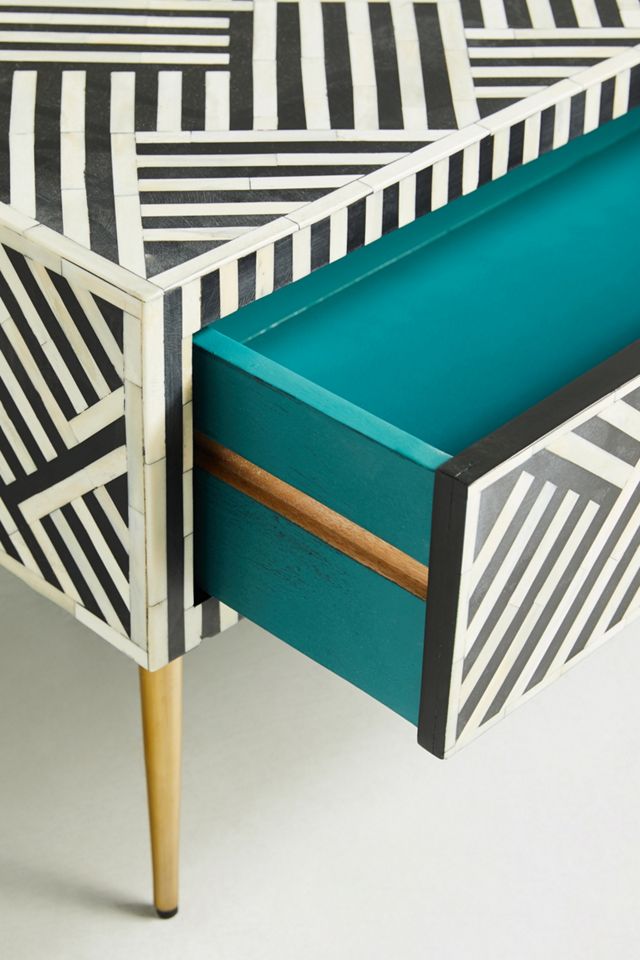 Optical Inlay Coffee Table #4