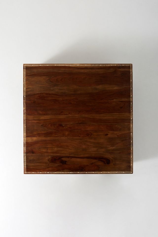 Quebec Inlay Square Coffee Table #4