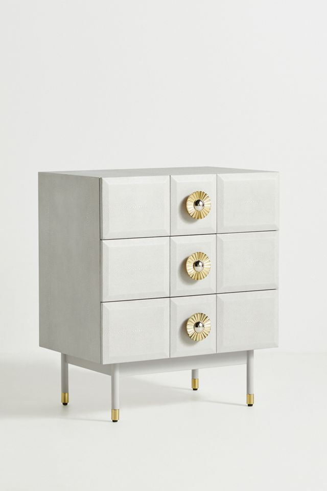 Huxley Shagreen Nightstand #1