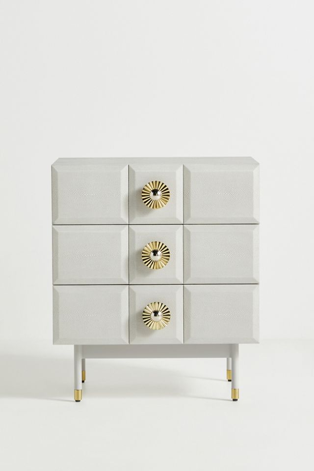 Huxley Shagreen Nightstand #2