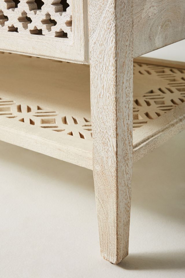 Jali-Carved Coffee Table #4