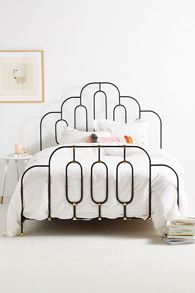 Deco Bed Anthropologie, Art Nouveau Bed Frame
