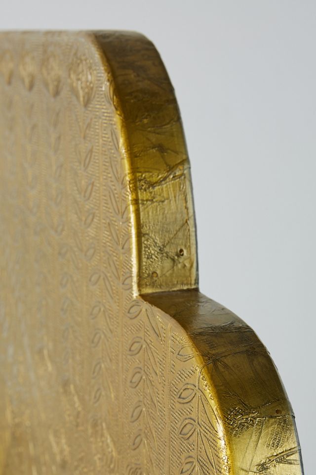 Hand-Embossed Lotus Bed #5