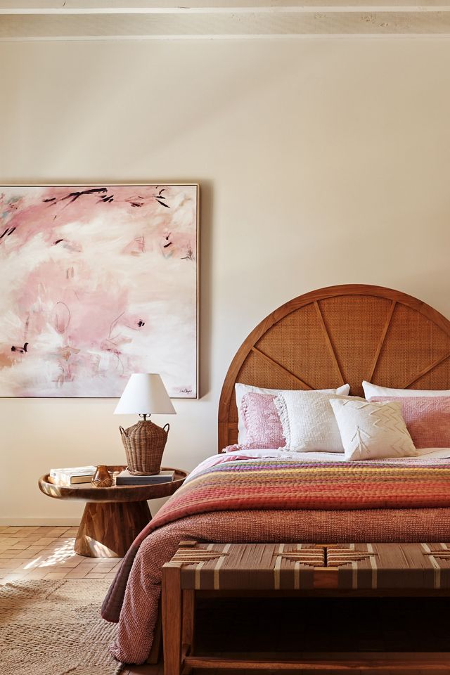 Wallace Cane and Oak Bed #7