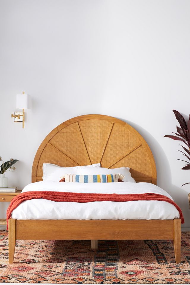 Anthropologie king deals bed frame