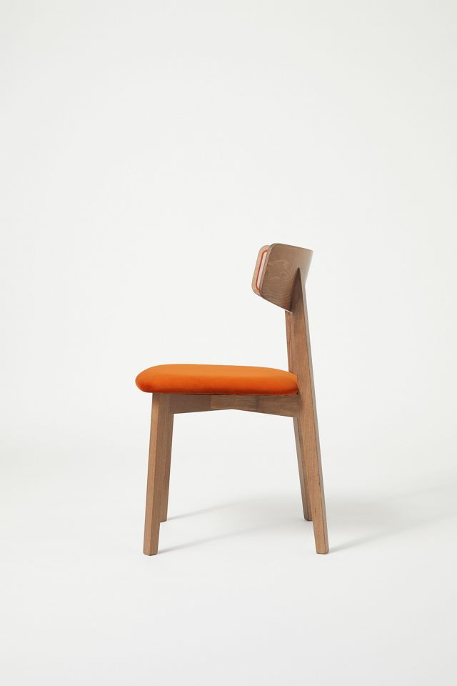 Amy Velvet-Upholstered Wood Dining Chairs, Set of 2 #3