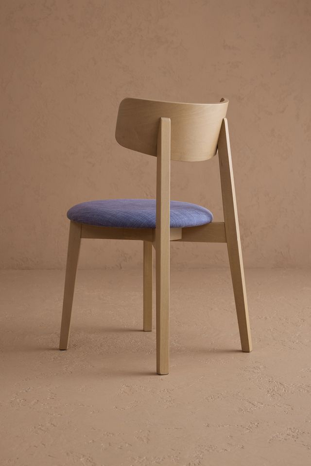 Annie Cotton-Upholstered FSC Wood Cane Dining Chairs, Set of 2 #1