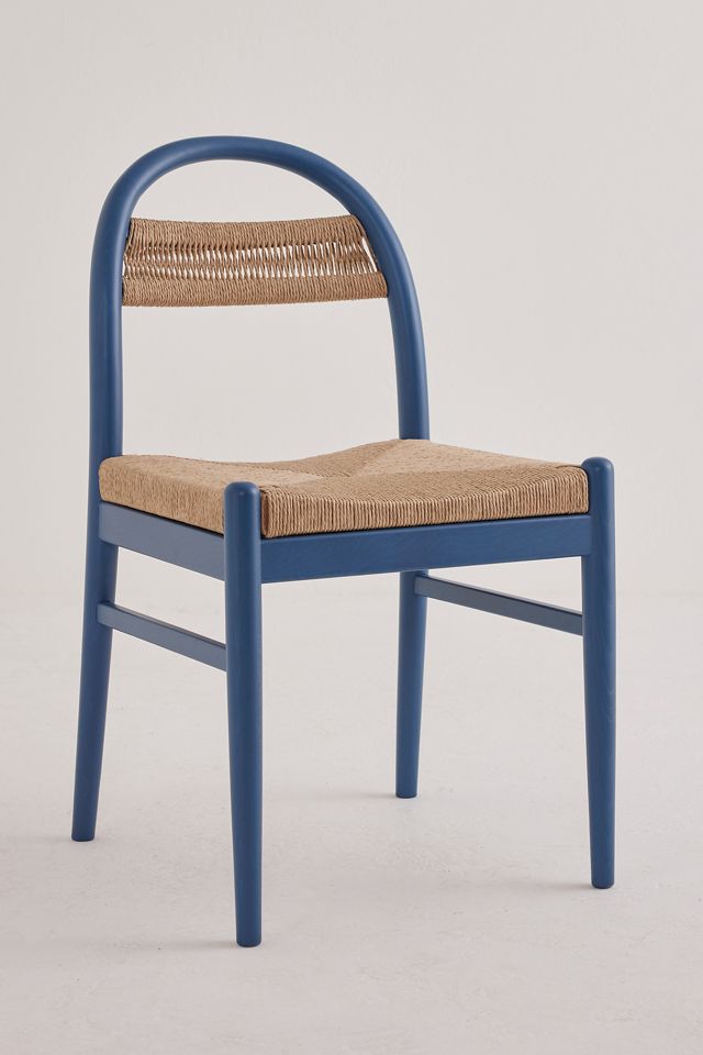 Sadie Beech Wood Woven Dining Chair #2