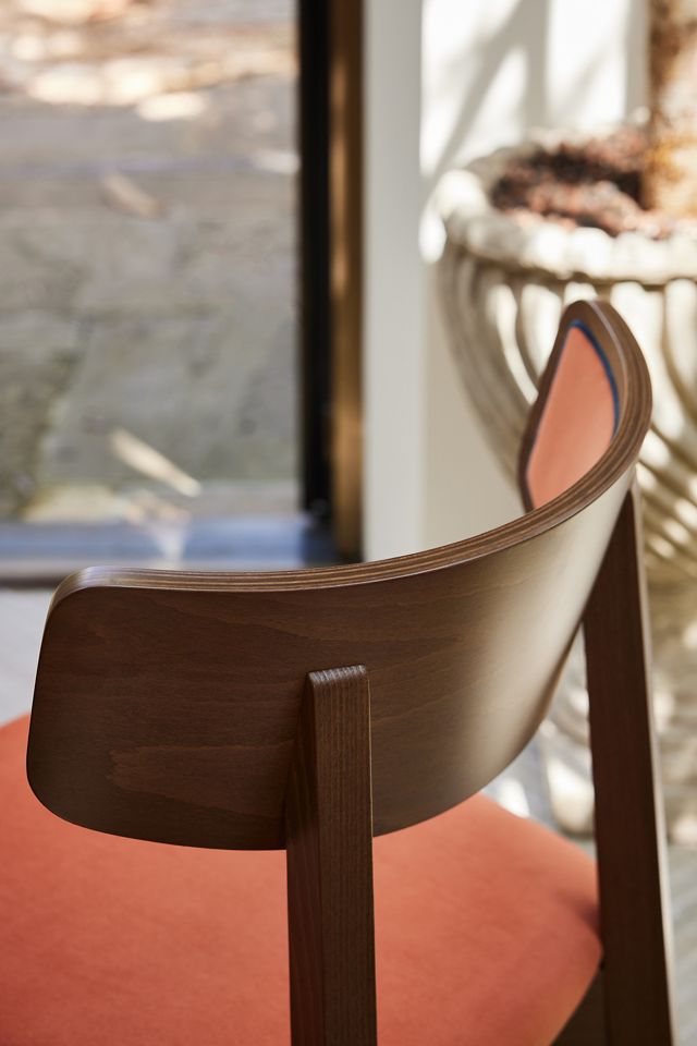 Amy Velvet-Upholstered Beech Wood Dining Chairs, Set of 2 #2