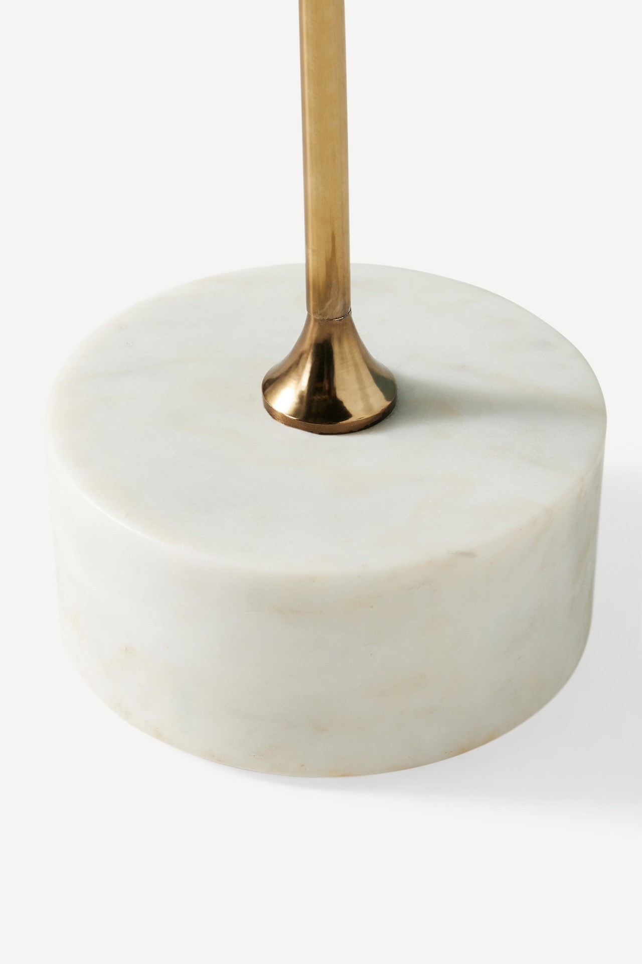 Swirling Marble End Table