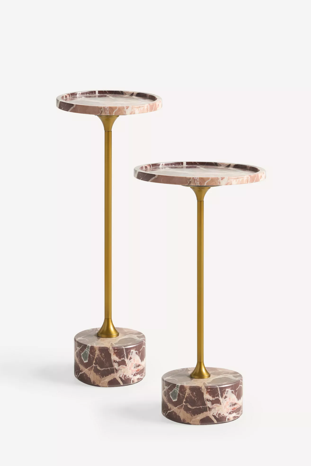 Swirling Marble End Table - thumbnail 5