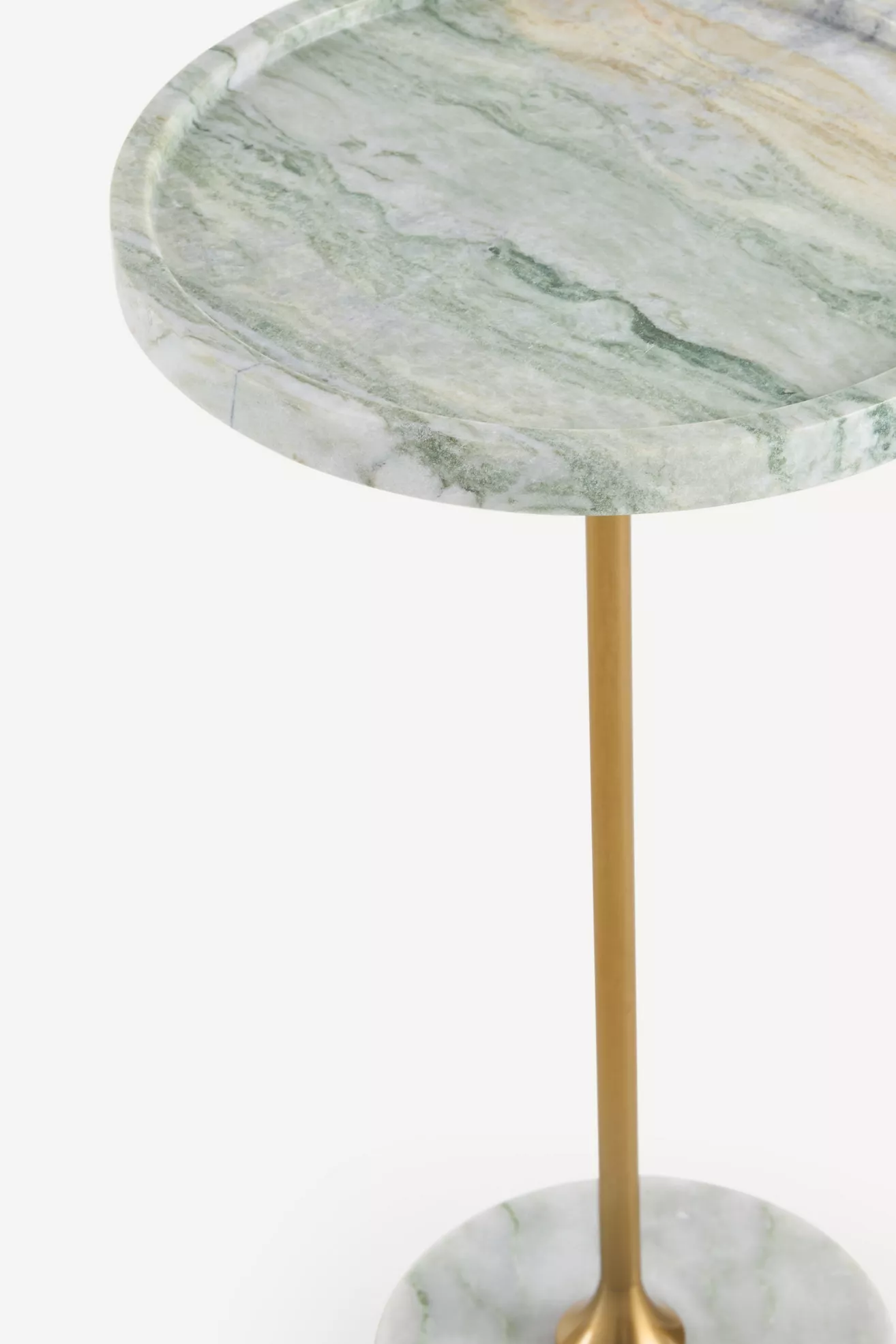 Swirling Marble End Table - thumbnail 9