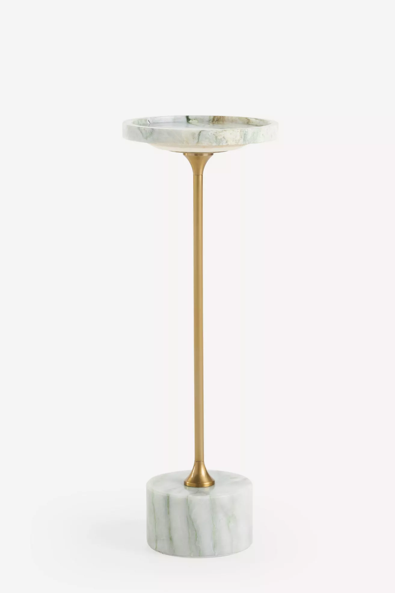 Swirling Marble End Table - thumbnail 10